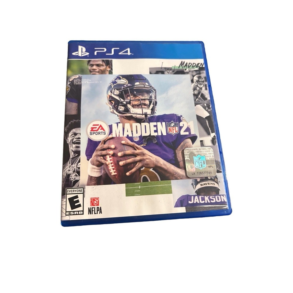 Madden NFL 21 (Sony Playstation 4)‎ PS4 Lamar Jackson Cover